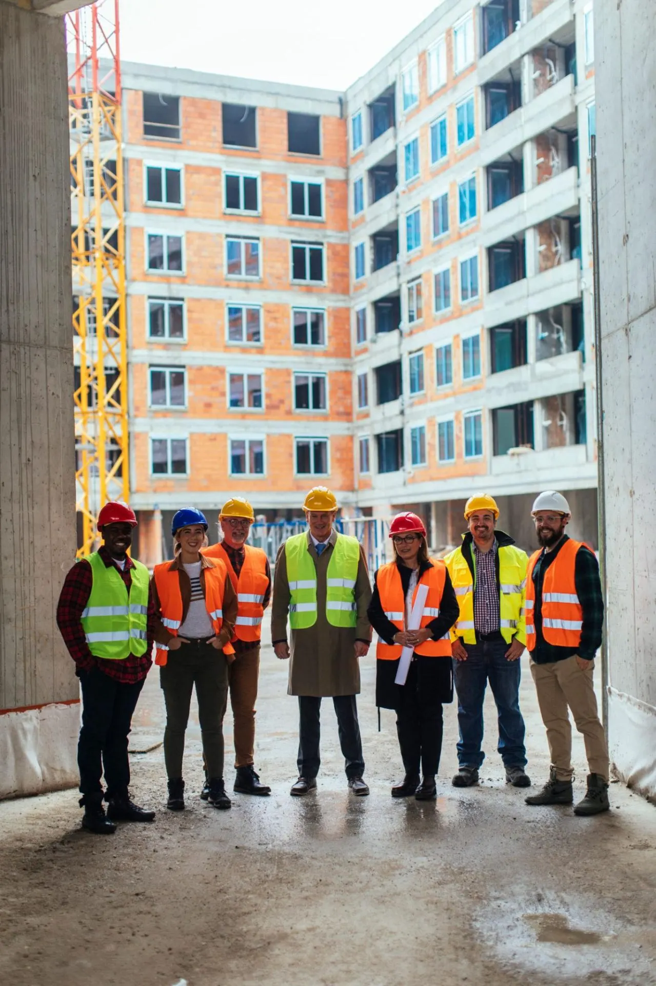 HEIBA workforce on site